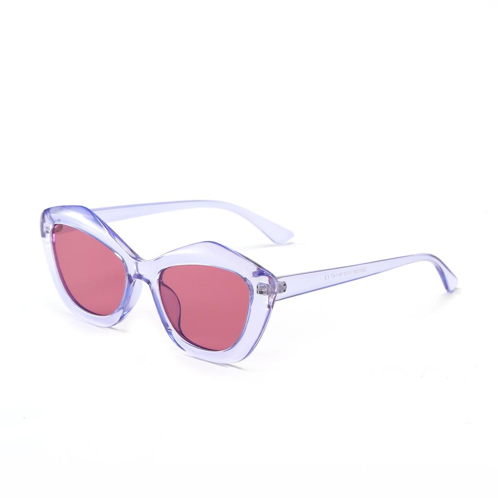 Очки Ss0056 Retro Trend Personality Polygon Shaped Color Sunglasses Women, Sunglasses Men