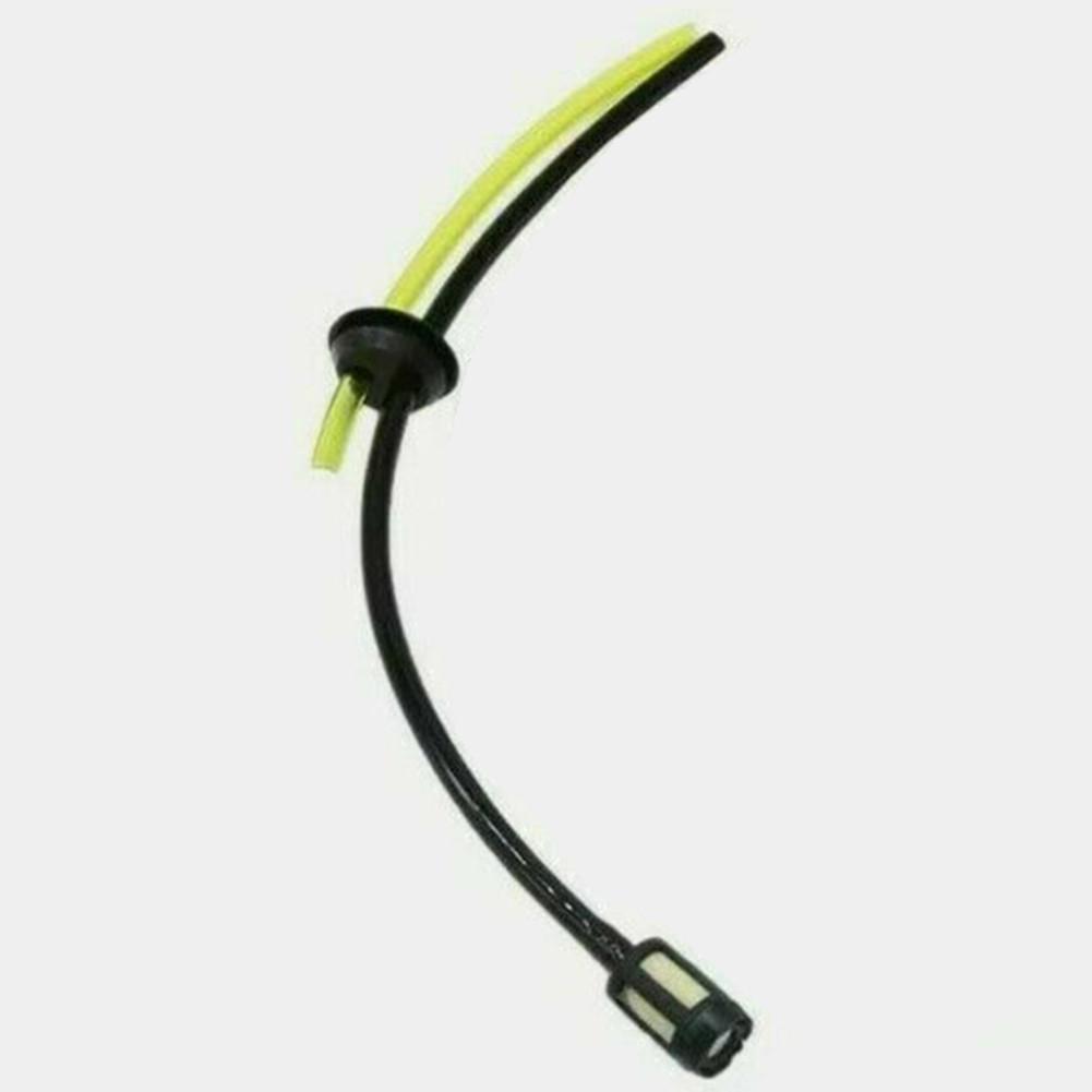 Топливный шланг Трубка Фильтр для подкачки Совместим с Кусторезом Бензопилой Бензиновым 3 мм Внутр. Диаметр 5 мм Внеш. Диаметр 21 см Основная трубка 10 см Обратный шланг