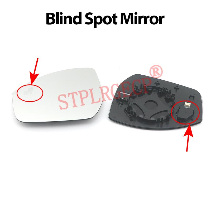 Left Right Door Side Heated Wing Blind Spot Mirror Glass Lens for Jaguar E-PACE F-PACE X540 X761 for Range Land Rover L538 L550
