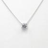 Moissanite Pendant Necklace for Women Original 925 Silver Chains Solitaire Drop Necklaces Bridal Fine Jewelry