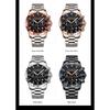POEDAGAR Luxury Military Watch For Men Waterproof Luminous Chronograph Date Wristwatch Stainless Steel Quartz Watches