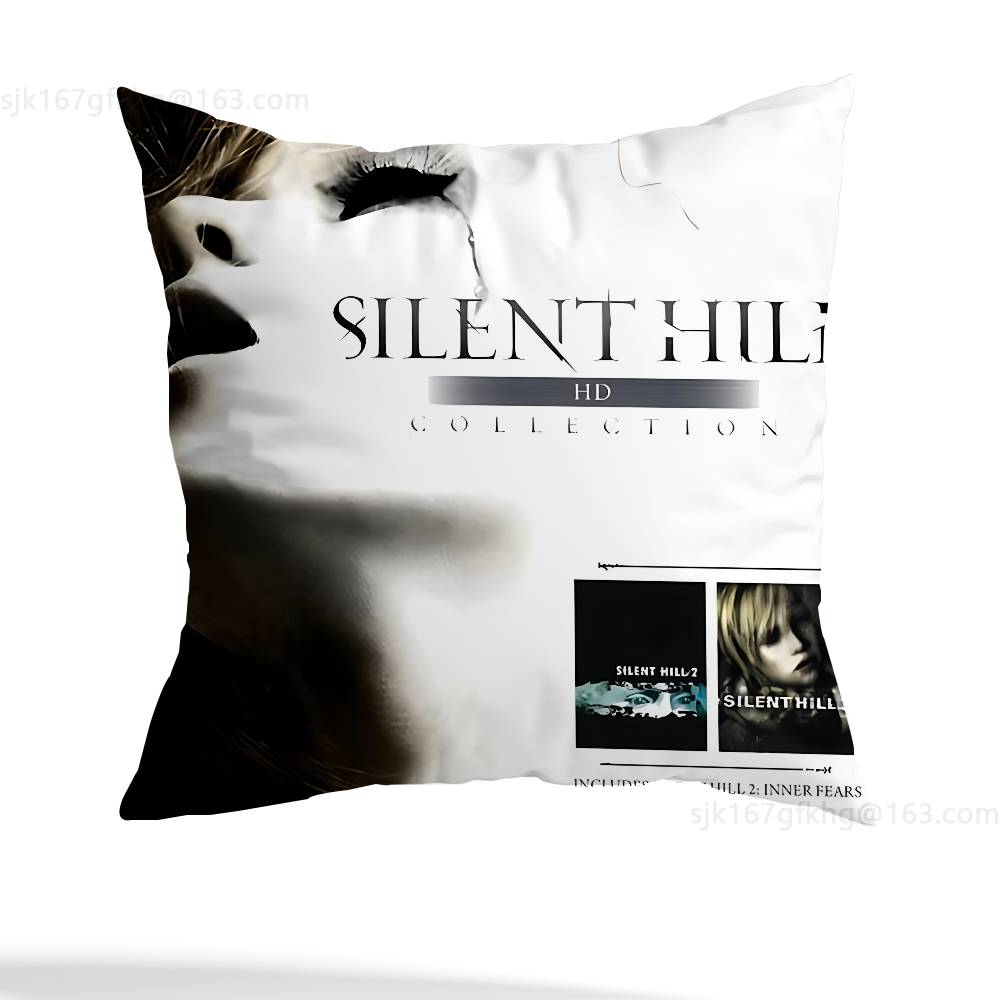 Наволочка S-Silent Hill в повседневном стиле, подходит для домашнего декора (исключая наполнитель)