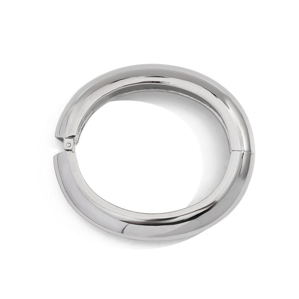 Европейский-американский ретро асимметричный широкий металлический браслет набор