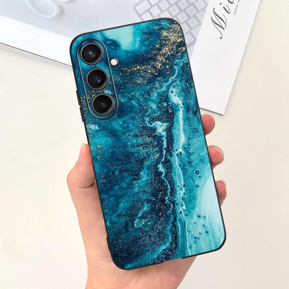 Чехол для Samsung Galaxy A25 2023 SM-A256B Популярный Цветочный Мультяшный Мягкий Силиконовый Funda Для Samsung A35 A25 5G A 25 Защитник