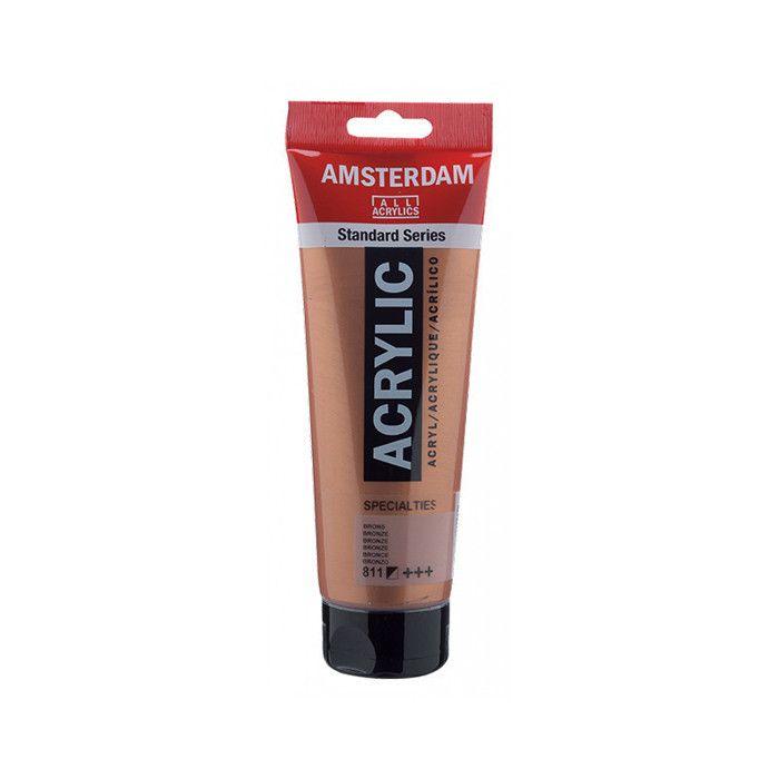 Peinture Acrylique en tube - Bronze - 811 - Amsterdam - 250ml