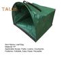 Leaf Collection Bag with Reinforced Carry Handle Large Capacity Garden Leaf Bag Portable Easy Assembly Dustpan Leaves Debris Collector for Lawn Care