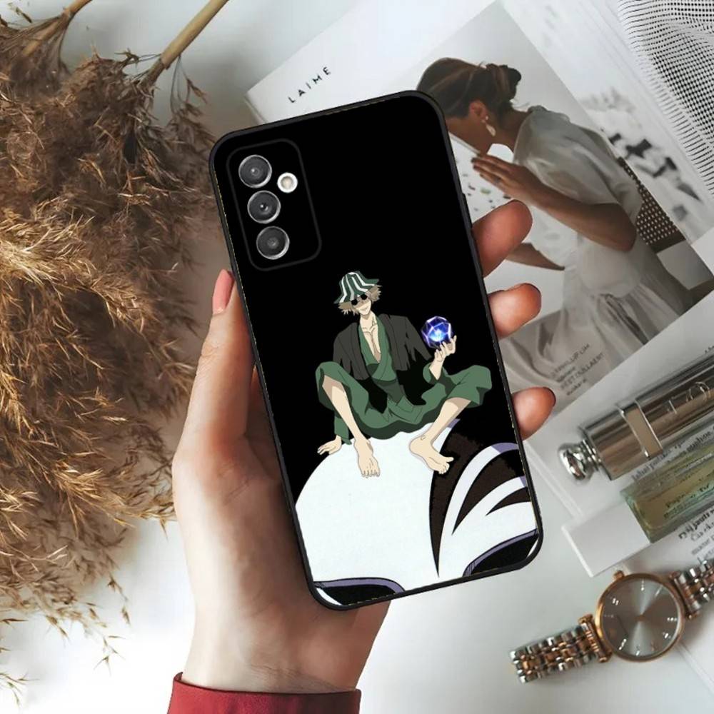 Чехол для телефона Kisuke Urahara B-Bleach для Samsung S24, 23, 22, 30, 21, 10, 9, Ultra, Plus, Lite, FE, 5G Черный Мягкий Чехол