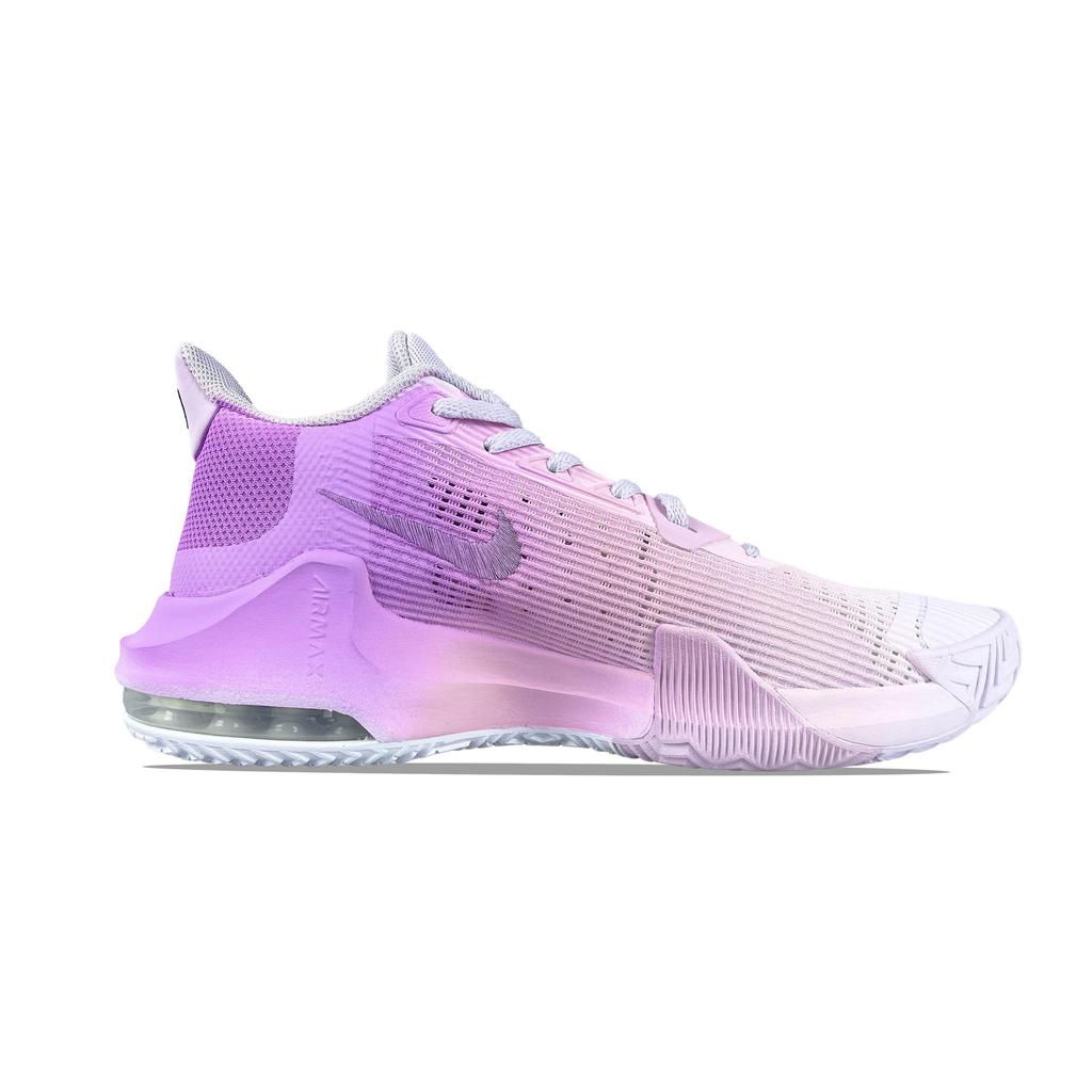 Nike Air Max Impact 3 Амортизация, Износостойкие Низкие Баскетбольные Кроссовки Унисекс Фиолетовые DC3725-101(Команда761-)