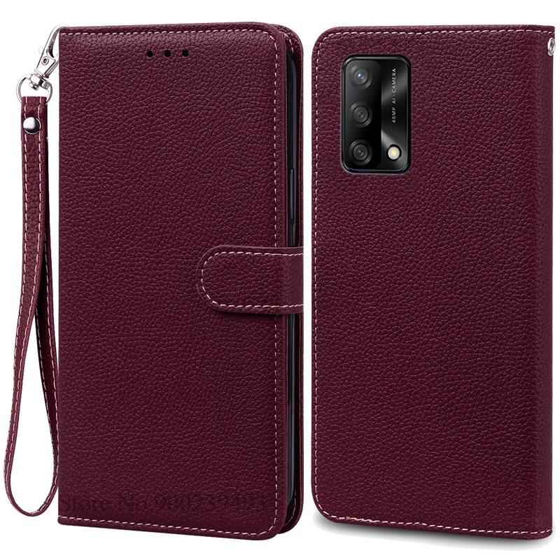 Чехол для OPPO Reno 6 Lite, мягкий силиконовый чехол-кошелек из кожи, флип-чехол для OPPO Reno6 Lite, чехол-книжка, чехол-книжка, чехол-книжка