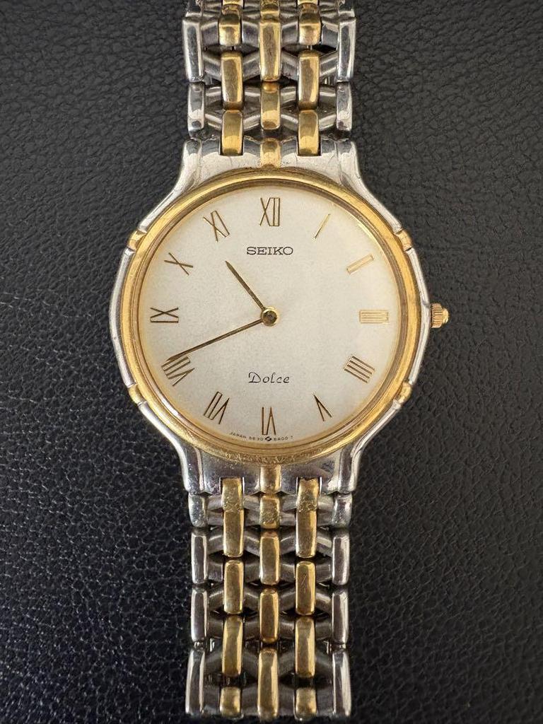 [USED] SEIKO Dolce Watch Silver/Gold