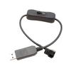 USB-кабель питания для 4-контактного вентилятора