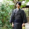 Denim Kimono for Washable Cotton for Men [Tayutafu] Men, Tailored, Kimono, Kimono, (M, Men's Indigo)