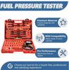 TU-443 Car Fuel Injection Pressure Gauge for Auto Repair