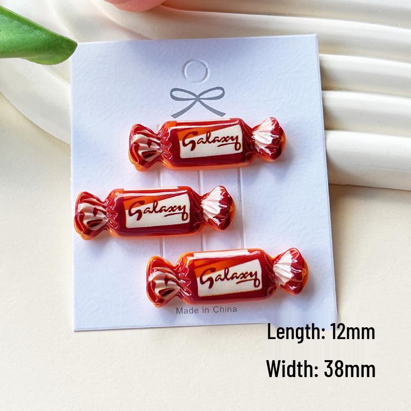 Смола Конфета Имитация Еды: Украшения своими руками, чехлы для телефонов, патчи для кроксов, заколки и аксессуары для волос.