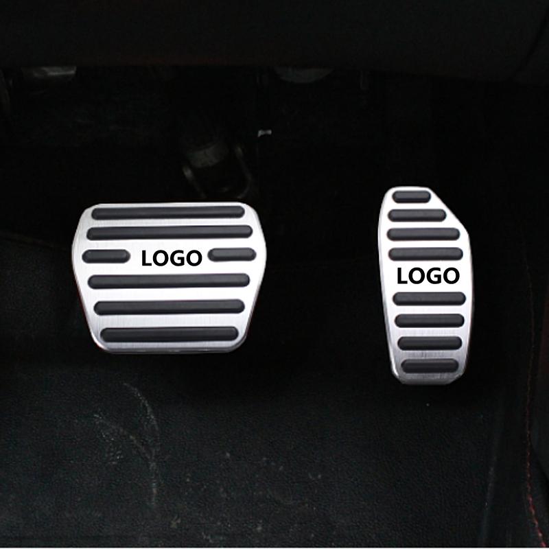 For Nissan Ariya e-4orce  2024 Aluminum Foot Pedal Fuel Accelerator Brake Pedal Cover Non Slip Pad Auto Styling Accessories