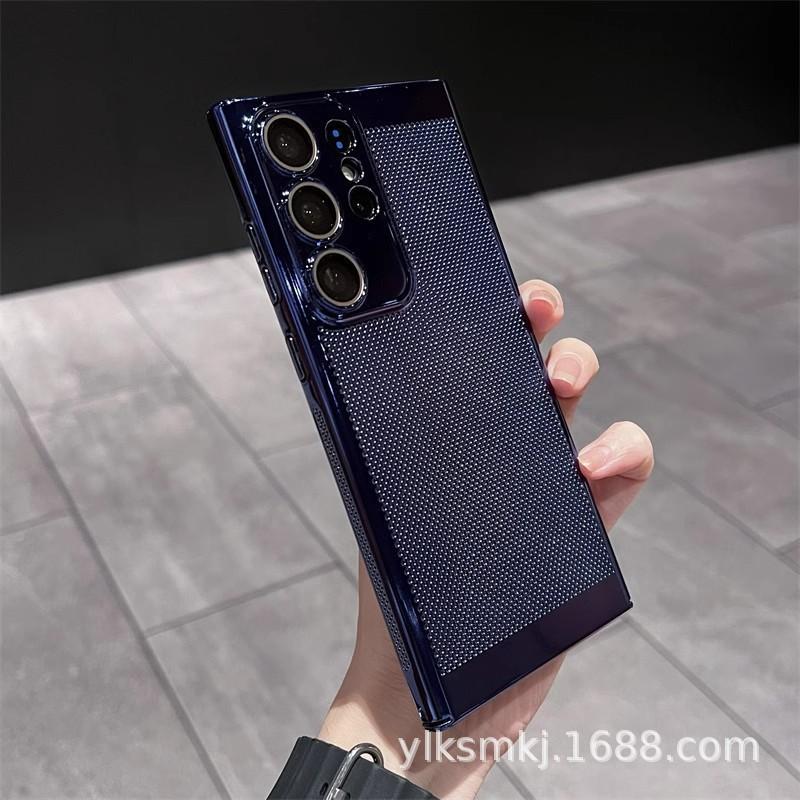 Гальванизированный чехол для мобильного телефона Samsung S11 Ultra с защитой от перегрева, ультратонкий дышащий всесторонне защищающий от падений чехол для s11Plus