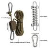 1 шт. Металлическая веревка для палатки, веревка для тента, ветрозащитная веревка, подъемная веревка, эластичная веревка для палатки, праздничный подарок