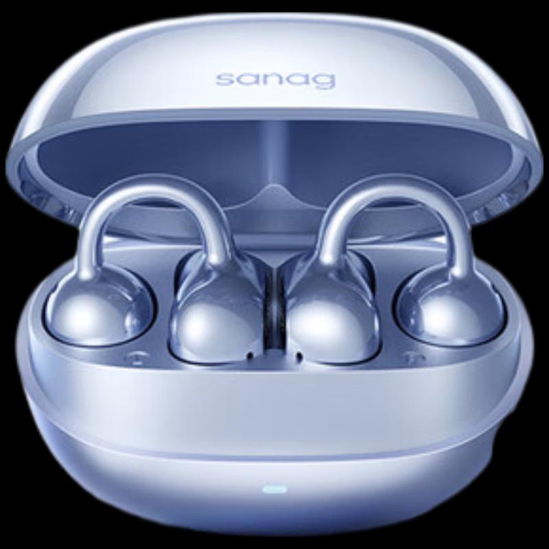 SANAG Bluetooth-гарнитура с открытыми ушами и ИИ-переводчиком