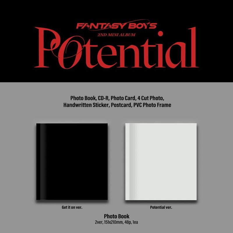 FANTASY BOYS [Potential] 2nd Mini Album