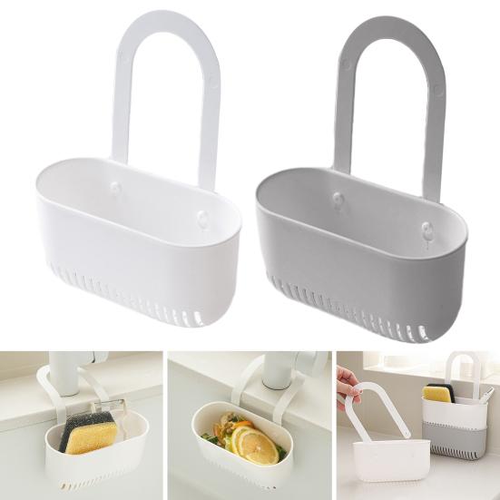 Sink Drain Basket Sponge Holder Easy To Install Compact Multipurpose Sink Food Catcher Basket Kitchen Accessories