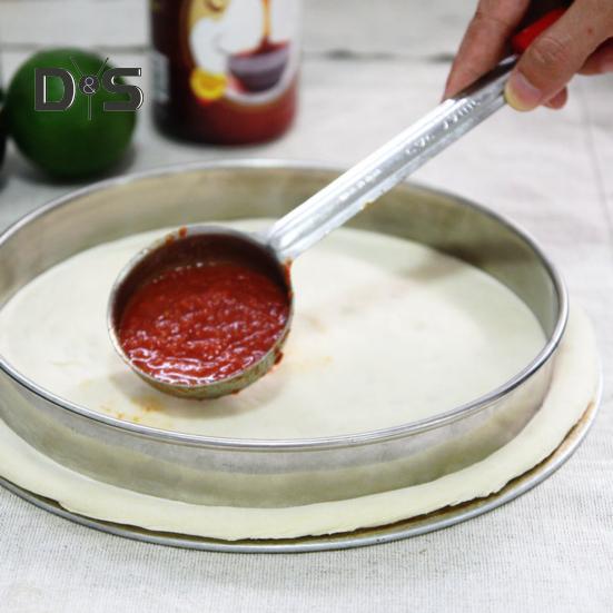 Sauce Spoon Food Grade Rust-proof Pizza Sauce Portion Control Ladle Tableware