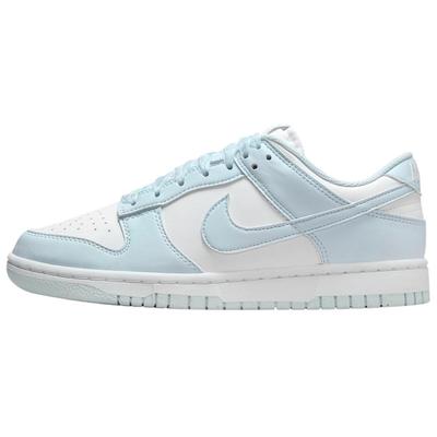 Dunk Low Next Nature Белый с голубым оттенком Женские кеды для скейтбординга IB7311-100