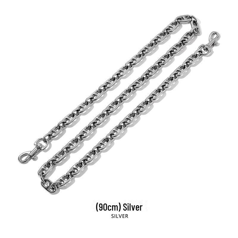 Женская сумка-слингер подмышкой с коротким ремешком и декоративной цепочкой, SP-21, совместима с сумками-седлами GU Chi.