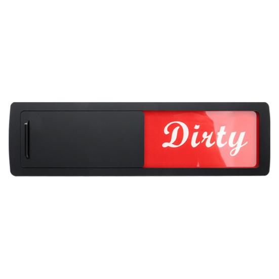 Грязно-чистый магнит для посудомоечной машины, легко читаемый слайд, грязно-чистый магнитный индикатор, акриловый знак, украшение для кухни