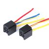 Влагозащищенный 80А автомобильный релейный разъем с проводкой. Влаго- и пылезащищенная конструкция повышает производительность автомобиля.