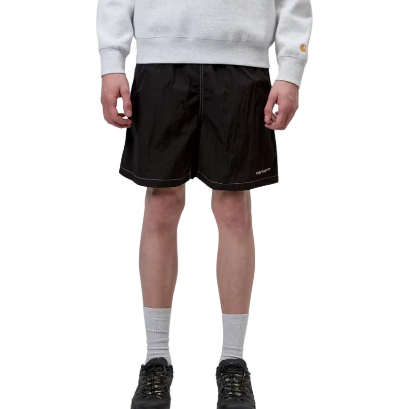 Carhartt WIP SS25 Шорты для плавания Canby Контрастная строчка Вышитый логотип Боковой карман Удобные Минималистичные плавки Мужские плавки I034570-0D2-XX