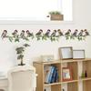 Painted Branches Birds Bedroom Study Home Background Beautification Decoration Wall Stickers