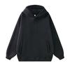 Autumn and Winter Sweater Men's Retro Solid Color Velvet Thickened Large Size Loose Men's Hooded Sweater Jacket