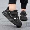 Children's Fashionable and Convenient Velcro Casual Sports Shoes Thick Soled Height Increasing Casual Board Shoes White Shoes