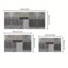 Minimalist Geometric Rugs Ideal For Hallways, Kitchen Mats, And Entrance Hall Doormats Durable And Easy-Care Home Décor