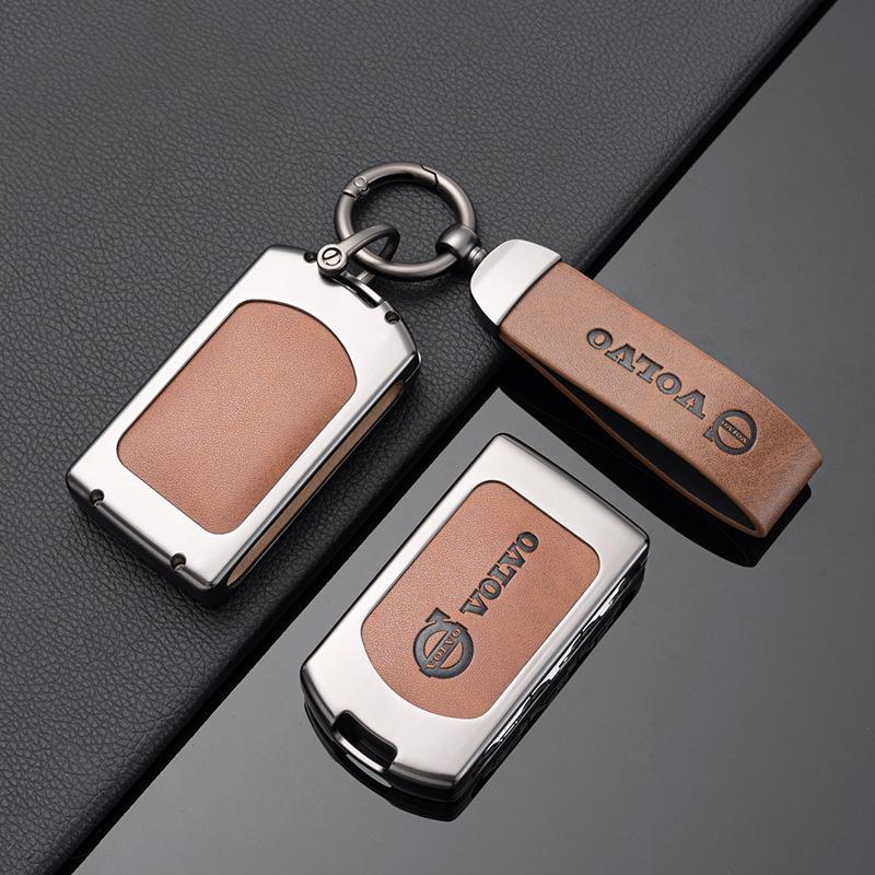 Luxury Car Key Cover for Volvo XC60 S90 S60 XC90 V40 V90 S60L - Men and Women