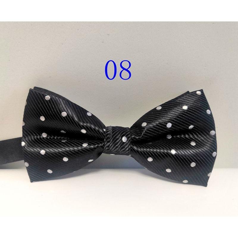 Мужской свадебный костюм с галстуком-бабочкой в горошек, свадебный галстук-бабочка для жениха, платье, галстук-бабочка с плоским углом, железная пряжка, деловой, модный