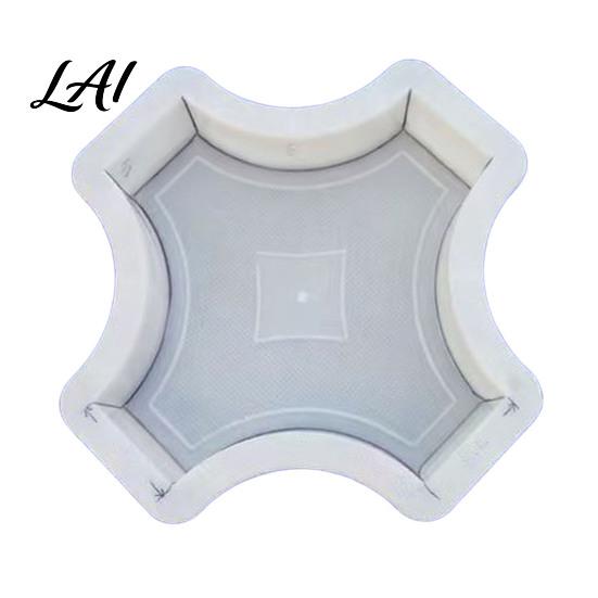 Handmade Pathway Paver Garden Stepping Stone Mold Reusable Concrete Personalized Decoration DIY Cement Pavement Mould for Patio Backyard Walkway