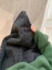 Корейская мини-юбка А-силуэта из шерсти в горошек с эластичным поясом для миниатюрных женщин