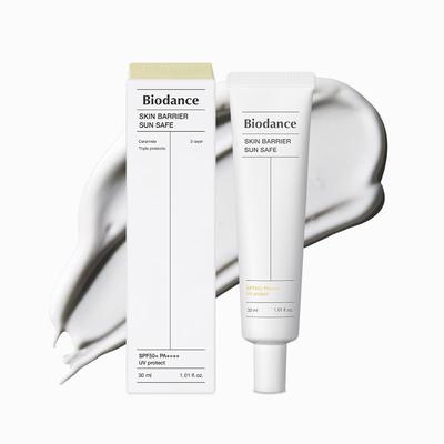 Skin Barrier Sunsafe 30 мл Солнцезащитный крем Солнцезащитный крем Эффект тройных молочнокислых бактерий Эффект тройных церамидов Высокая адгезия Чувствительная кожа Корейская косметика