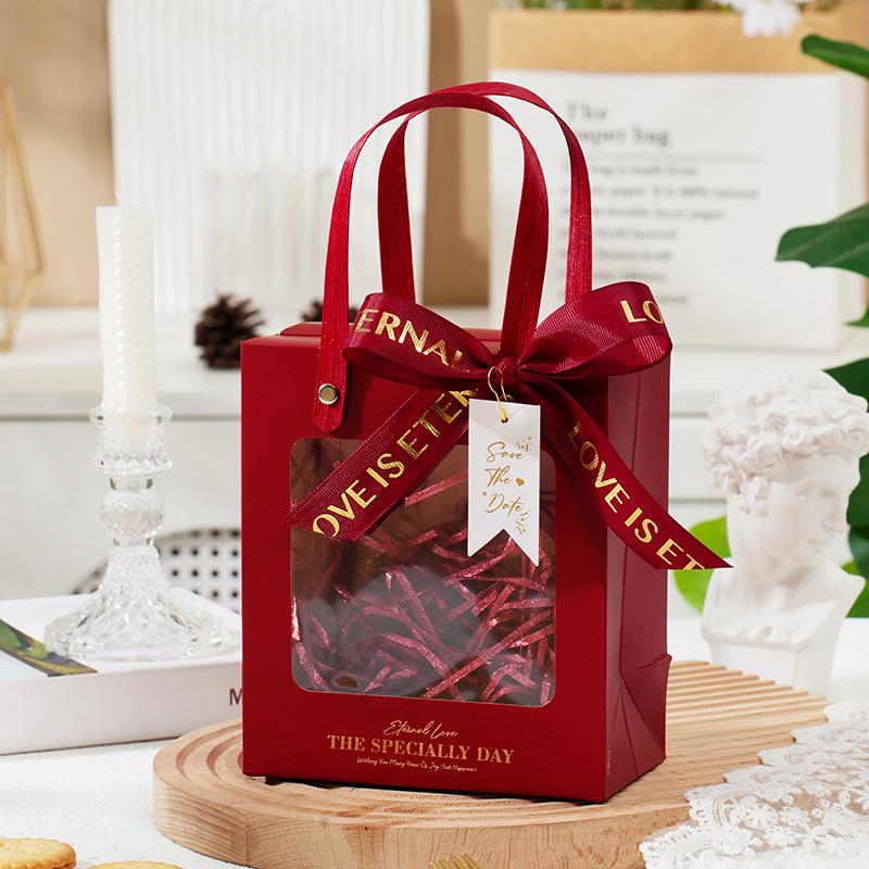 Elegant Transparent Souvenir Gift Bag: Light Luxury for Lipstick & Small Birthday Gifts