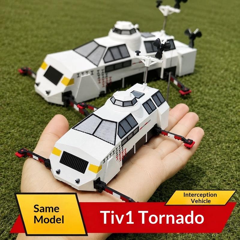 3D-печатная модель перехватчика торнадо Tiv1 с выдвижным шасси, шарнирная игрушка, настольный дисплей, декор, подарок