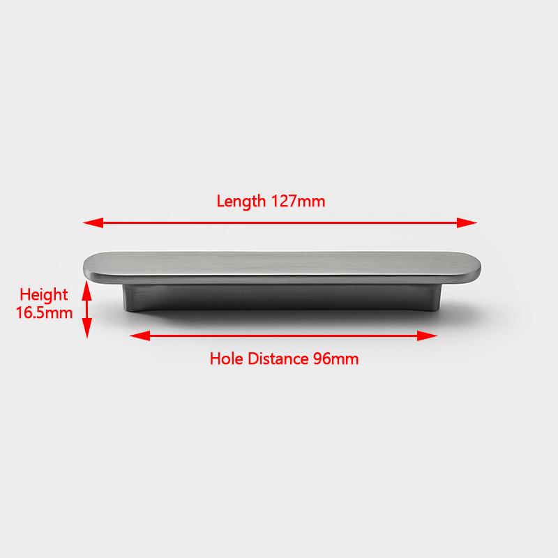 NAIERDI Zinc Alloy Cabinet Handles Nordic Gold Black Drawer Knobs Wardrobe Door Handles European Furniture Handle Hardware