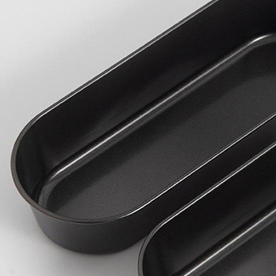 Форма для длинного тостового хлеба из углеродистой стали, форма для заготовки булочек для хот-догов, антипригарная бытовая форма для выпечки тортов и кондитерских изделий