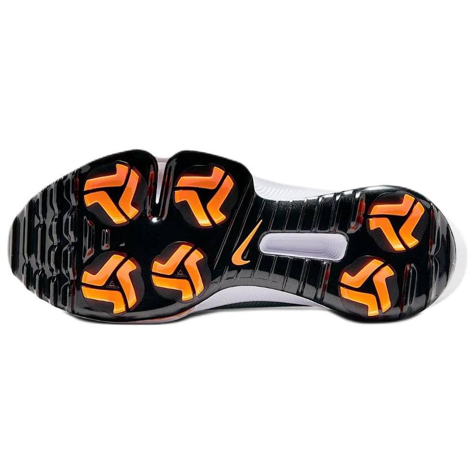 Nike Air Zoom Infinity Tour 2 Golf Pure Platinum Safety Orange Мужские кроссовки Серо-белые HQ2158-001