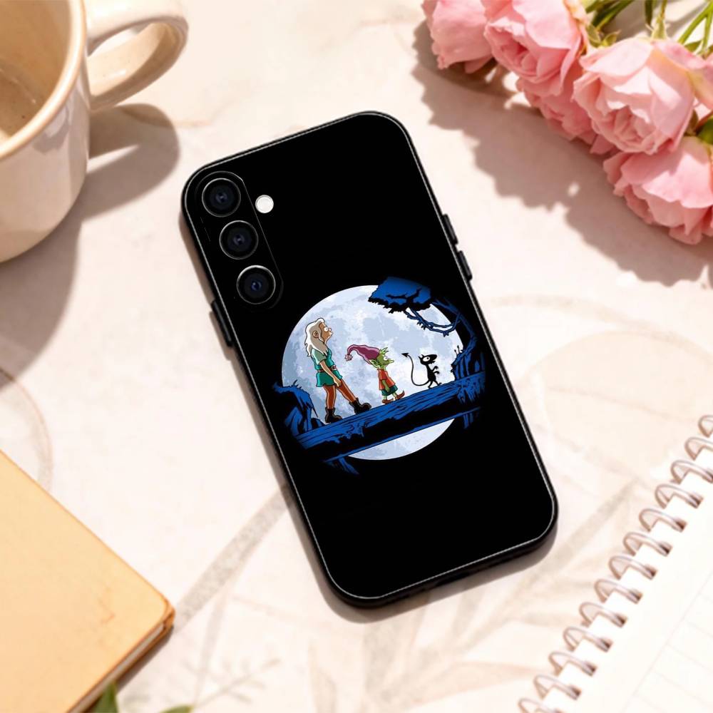 Fantasy D-Disenchantment phone Case For Samsung Galaxy A73,A72,A71,A70,A53,A52,A51,Others Soft Black Shell