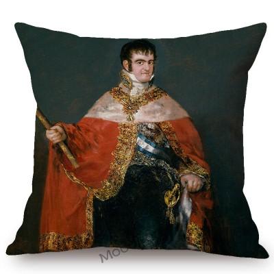 Франсиско Гойя Самая Известная Картина Антикварная Христианская Дева Мария Диванная Подушка-Плед Чехол Магазин Библии Чехол для Подушки