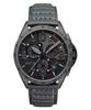 P-51 Mustang Blakeslee Chronograph Brevet кожаный ремешок черный циферблат кварцевые часы AV-4077-03 мужские