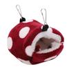 Зимний маленький питомец держит теплое гнездо гамак мягкая подвесная кровать с крючком для хомяка сахарного поссума