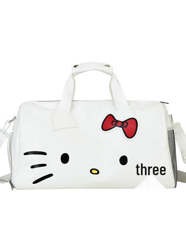 Милая сумка через плечо Hello Kitty большого объема с бантом