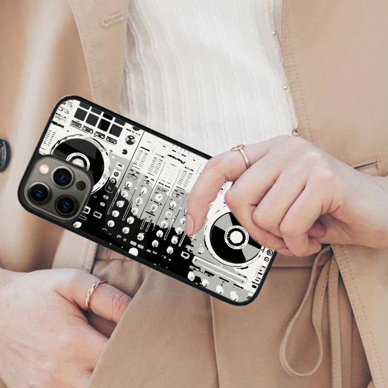 Электронная музыка DJ Контроллер Микшер Магнитный Чехол для Телефона ДЛЯ APPLE iPhone 17 Air 16 14 13 12 Pro Max 15 Plus Чехол MagSafe
